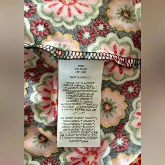 Boden Women’s Jersey Faux Wrap Dress 60’s Floral Print NWT SZ 10 - Picture 4 of 10